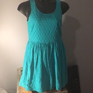 Old Navy turquoise sleeveless dress